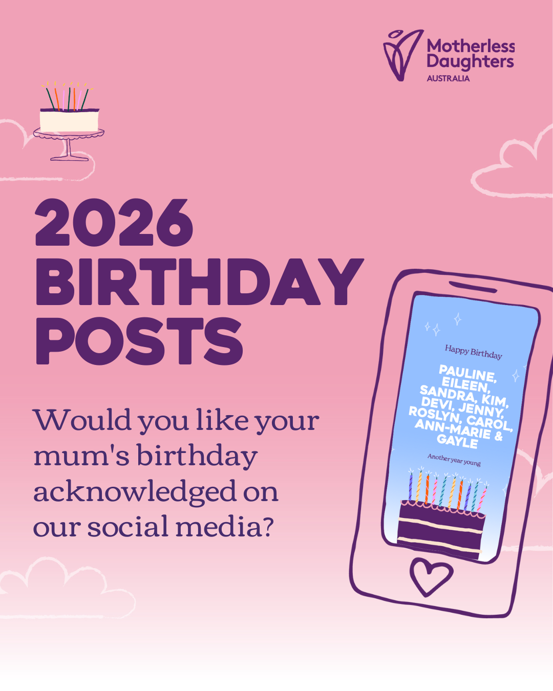 Birthday Post in Honour of Mum